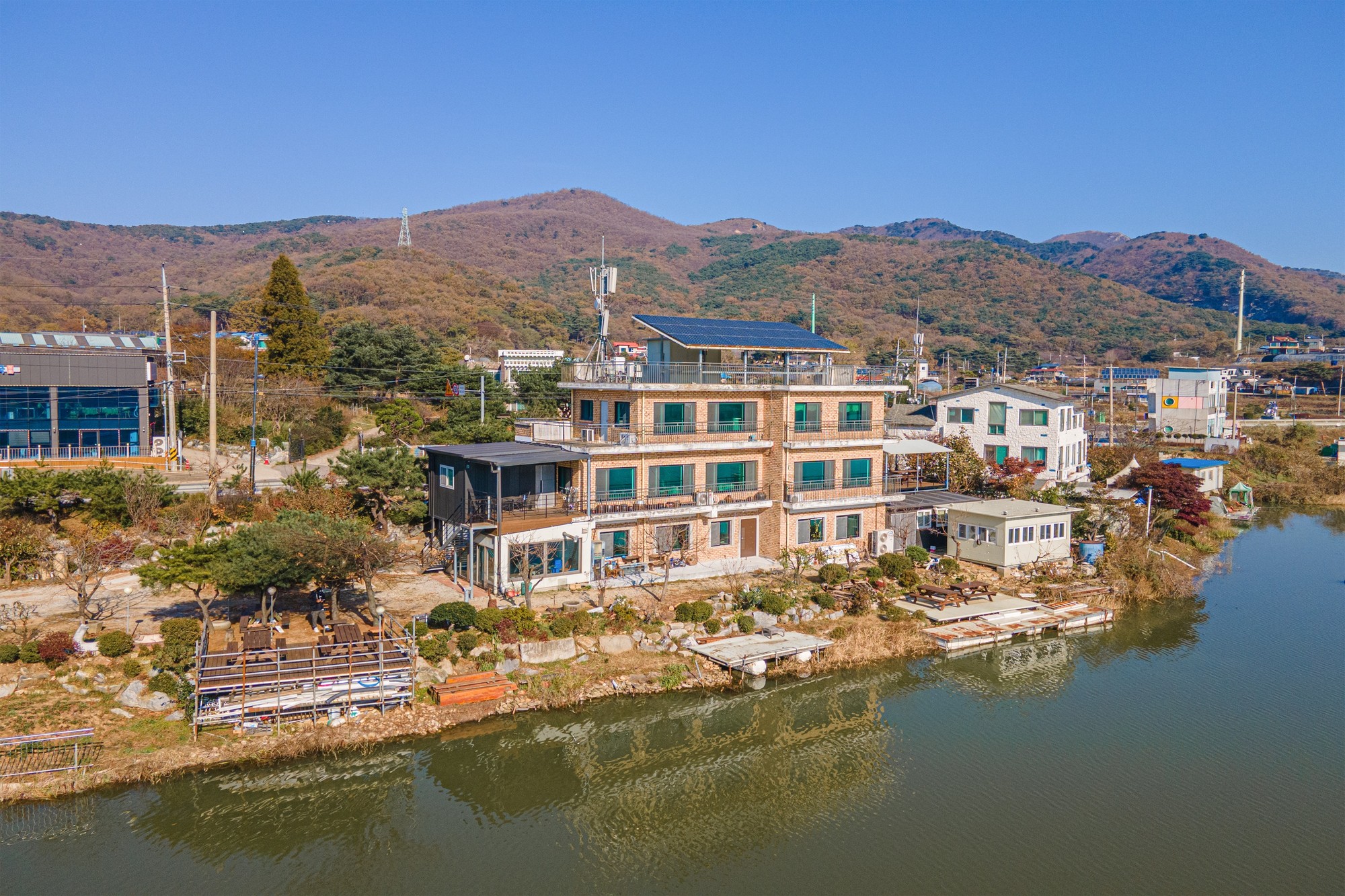 강화도 강가에서펜션