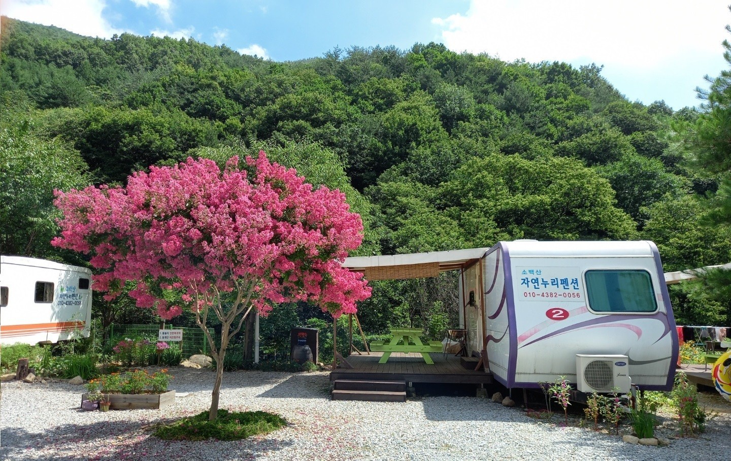 영주 소백산자연누리 카라반야영장